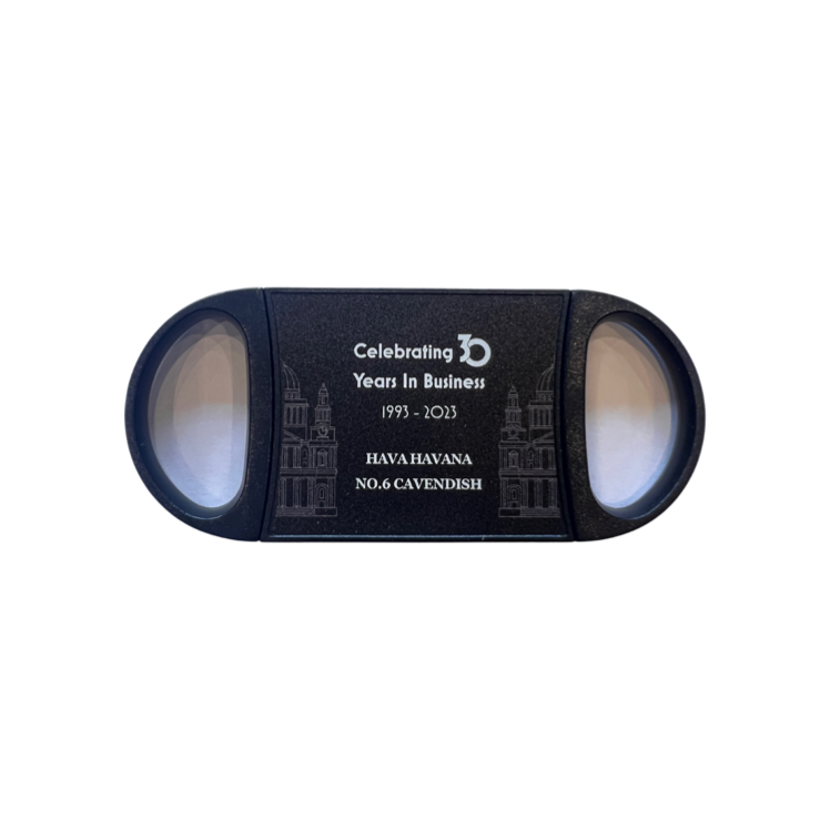 30th Anniversary Black Cigar Cutter