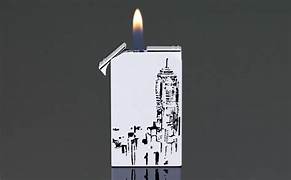 PCC Siglo Twin Flames Lighter HK Tattoo