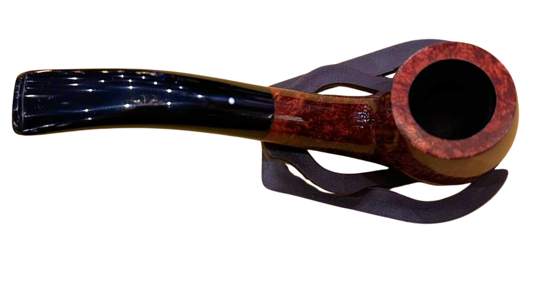 Alfred Dunhill White Spot Amber Flame Straight Pipe