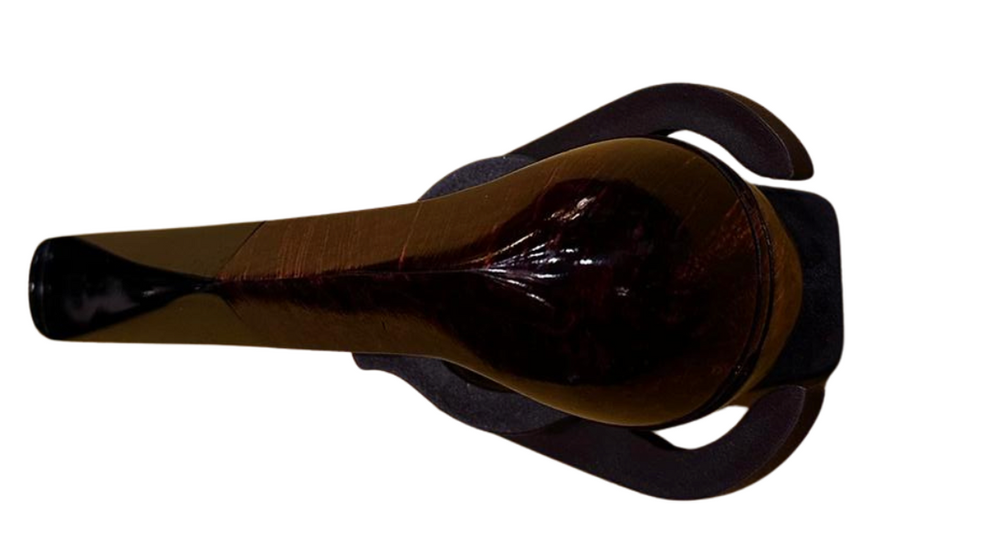 Alfred Dunhill White Spot Amber Flame Straight Pipe