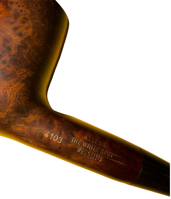 Alfred Dunhill White Spot Pipe Bruyere GP4 Billiard