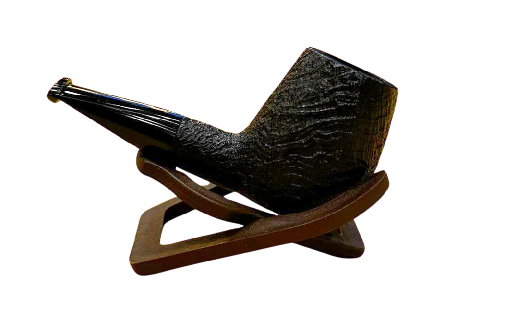 Alfred Dunhill White Spot Shell Briar Pipe GP4 Brandy