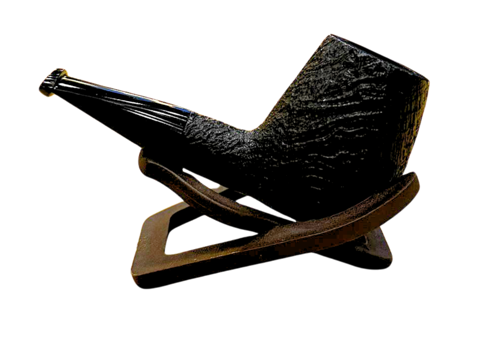 Alfred Dunhill White Spot Shell Briar Pipe GP4 Dublin 4905