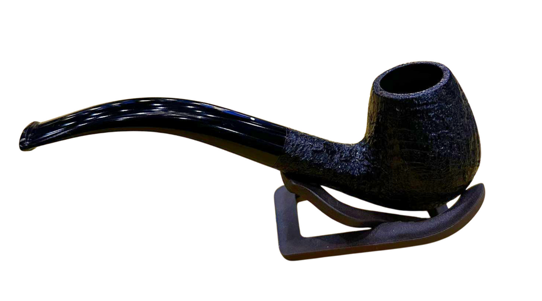 Alfred Dunhill White Spot Shell Finish Ring Grain Pipe GRP5