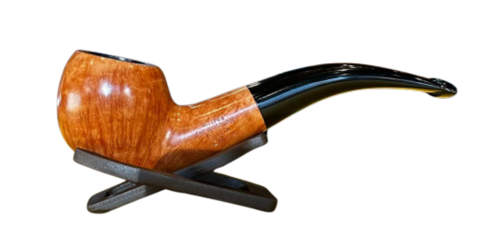 Alfred Dunhill White Spot Straight Grain Pipe 2-Star