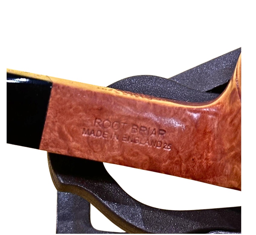 Alfred Dunhill White Spot Straight Grain Pipe 3-Star