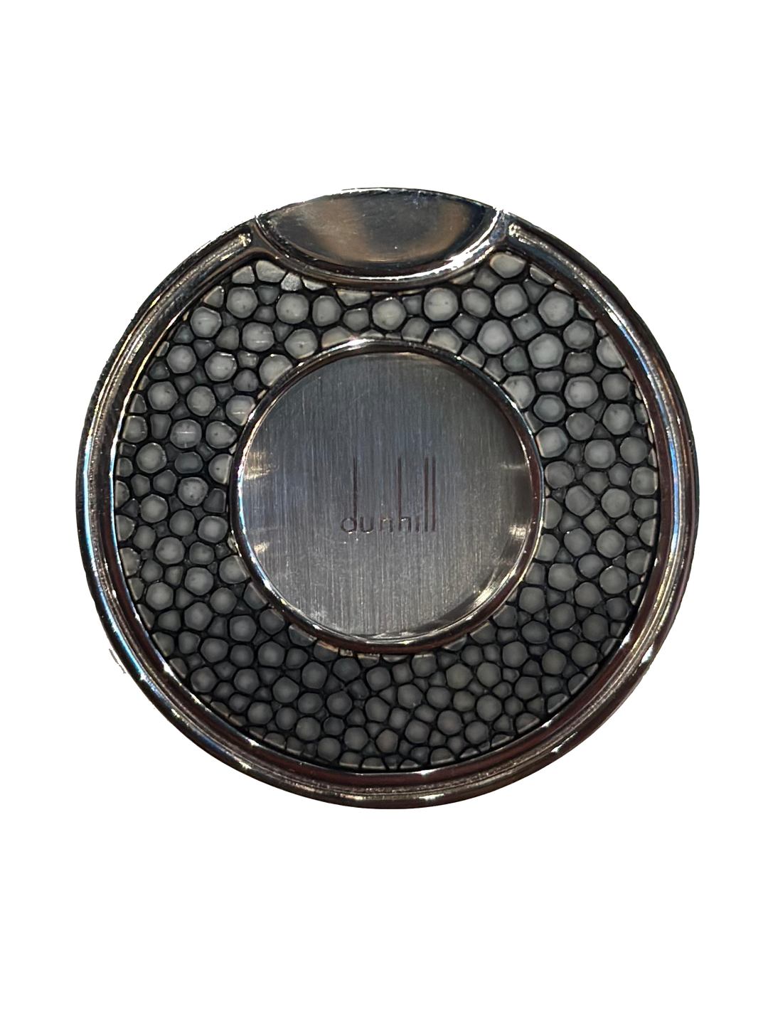 Alfred Dunhill Circle Cigar Cutter Shagr Inlay