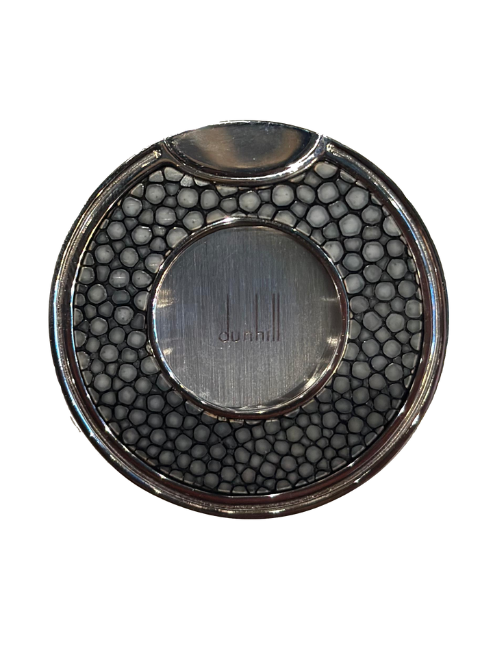 Alfred Dunhill Circle Cigar Cutter Shagr Inlay