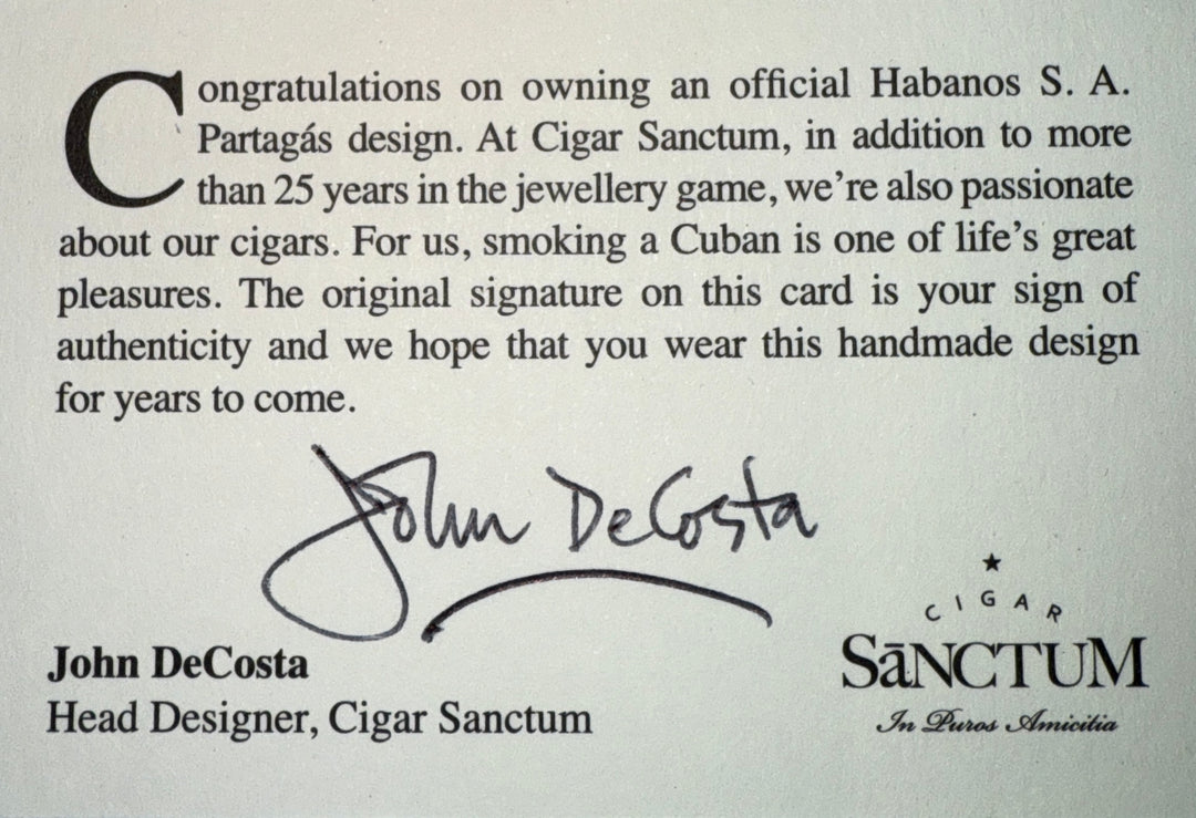 Cigar Sanctum Partagas Cifuentes Pin