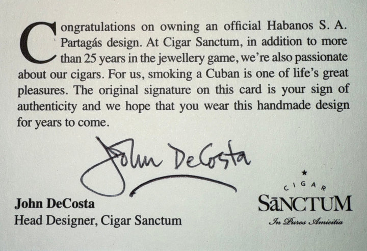 Cigar Sanctum Partagas Cifuentes Pin