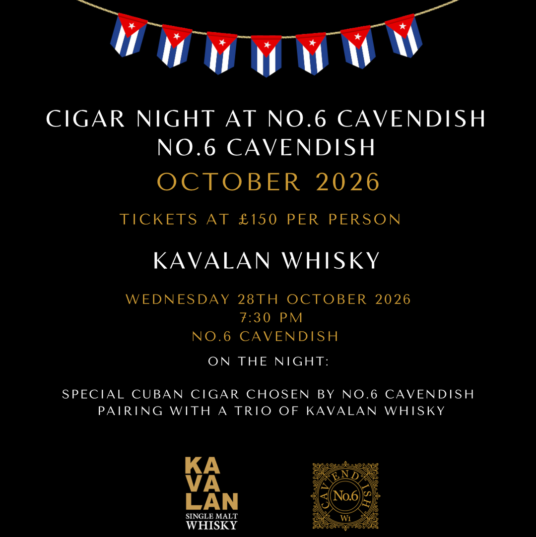Cigar Night at No.6 Cavendish - October 2026