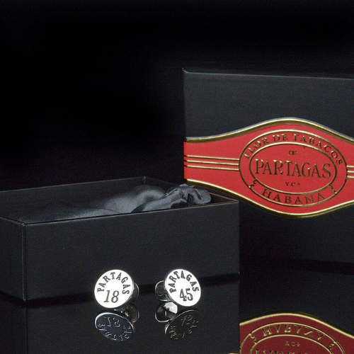 Cigar Sanctum Partagas 1845 Cufflinks