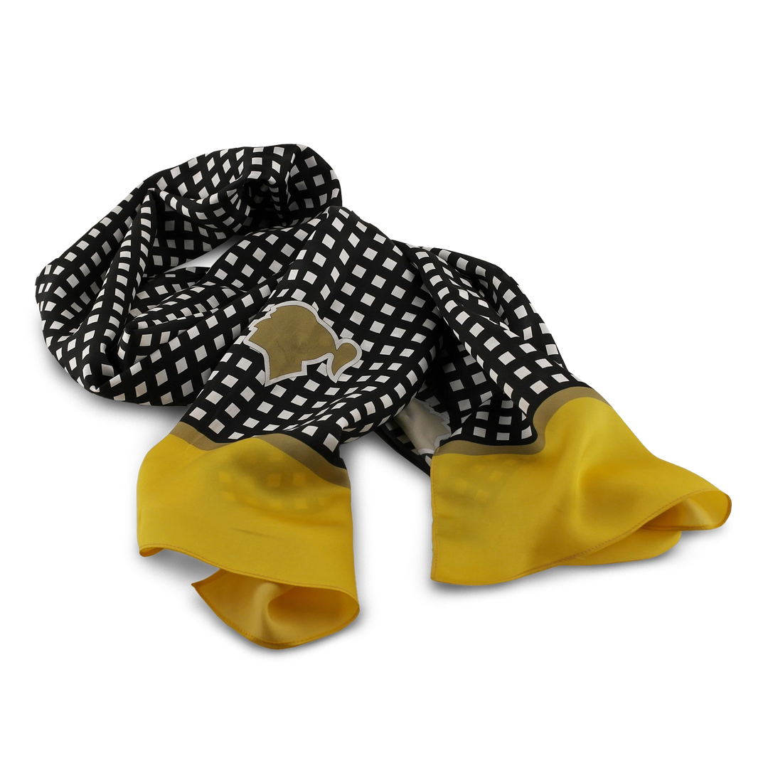 Cohiba Silk Scarf with Iconic Indian Head Design