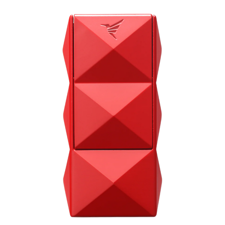 Colibri Quasar II Red Cigar Lighter with Punch Cutter