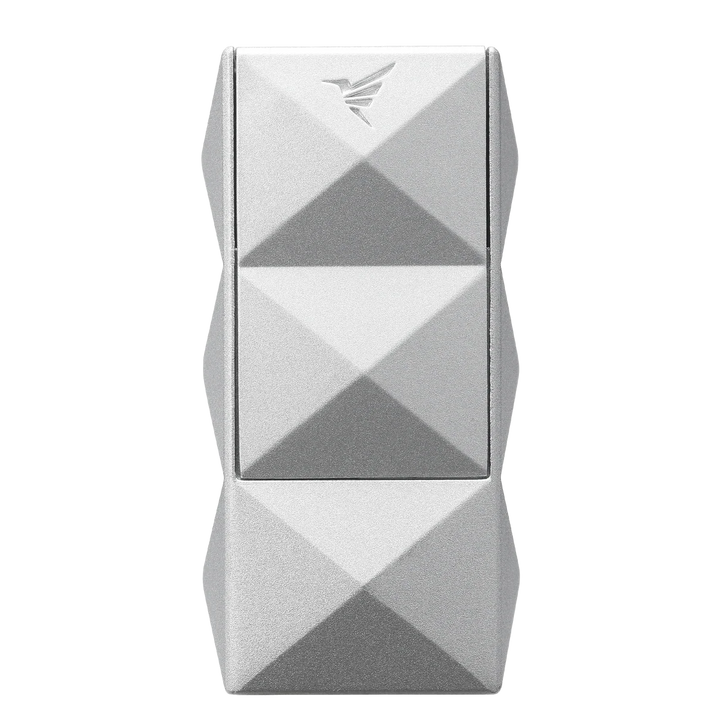 Colibri Quasar II Silver Cigar Lighter with Punch Cutter