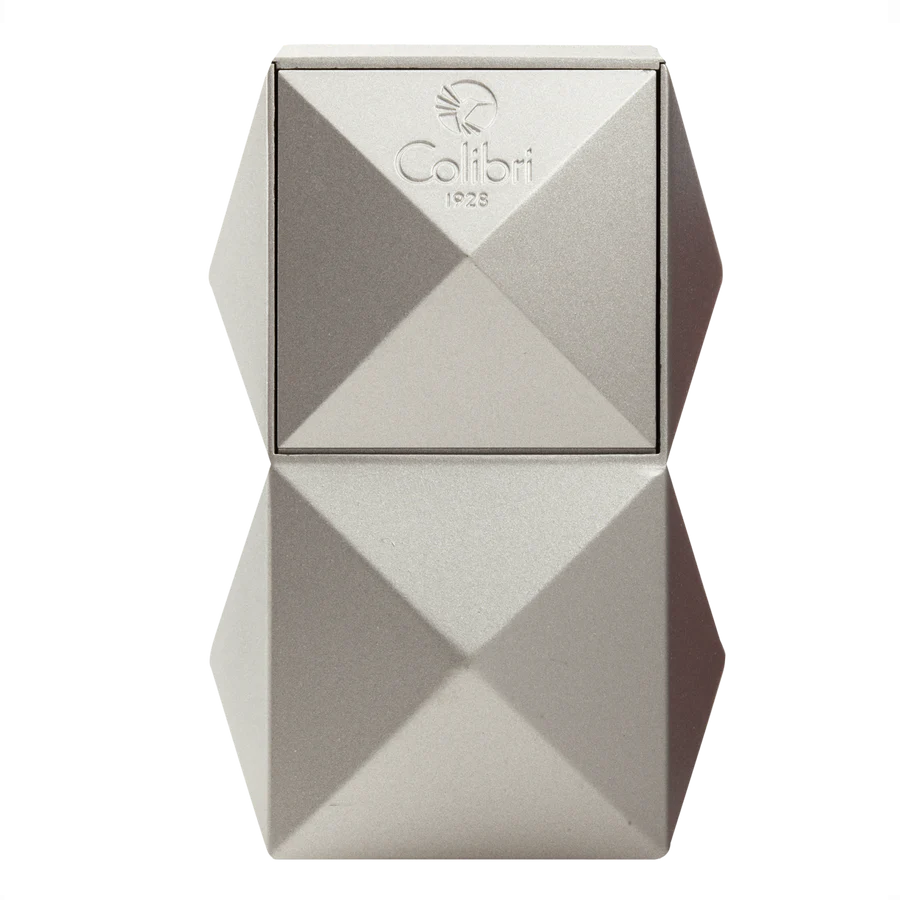 Colibri Quasar Silver Table Cigar Lighter