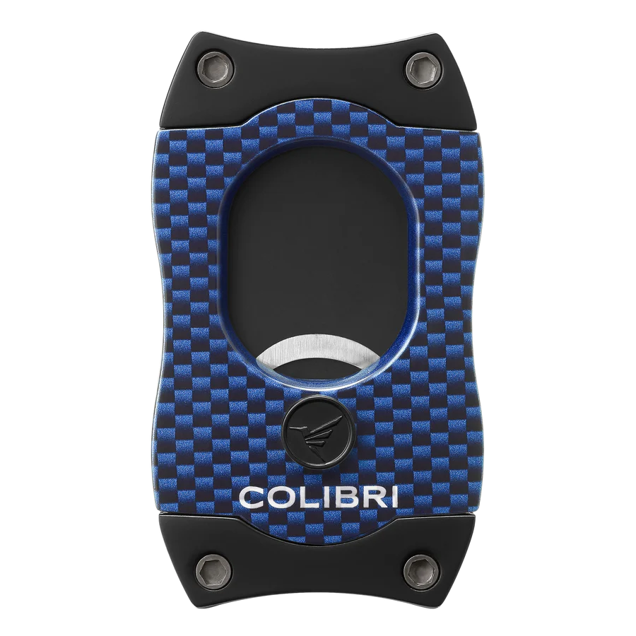 Colibri S Cut Blue Carbon Fiber Cigar Cutter