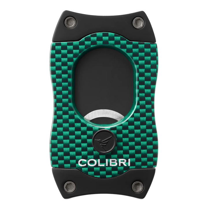Colibri S Cut Green Carbon Fiber Cigar Cutter