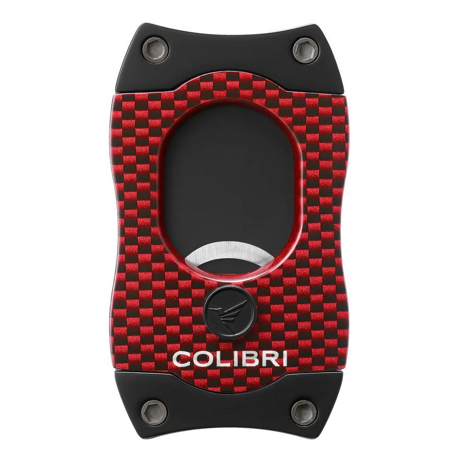 Colibri S Cut Red Carbon Fiber Cigar Cutter