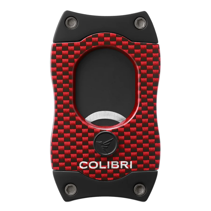Colibri S Cut Red Carbon Fiber Cigar Cutter