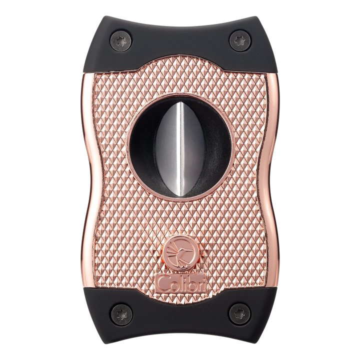 Colibri S&amp;V Cigar Cutter Rose &amp; Black