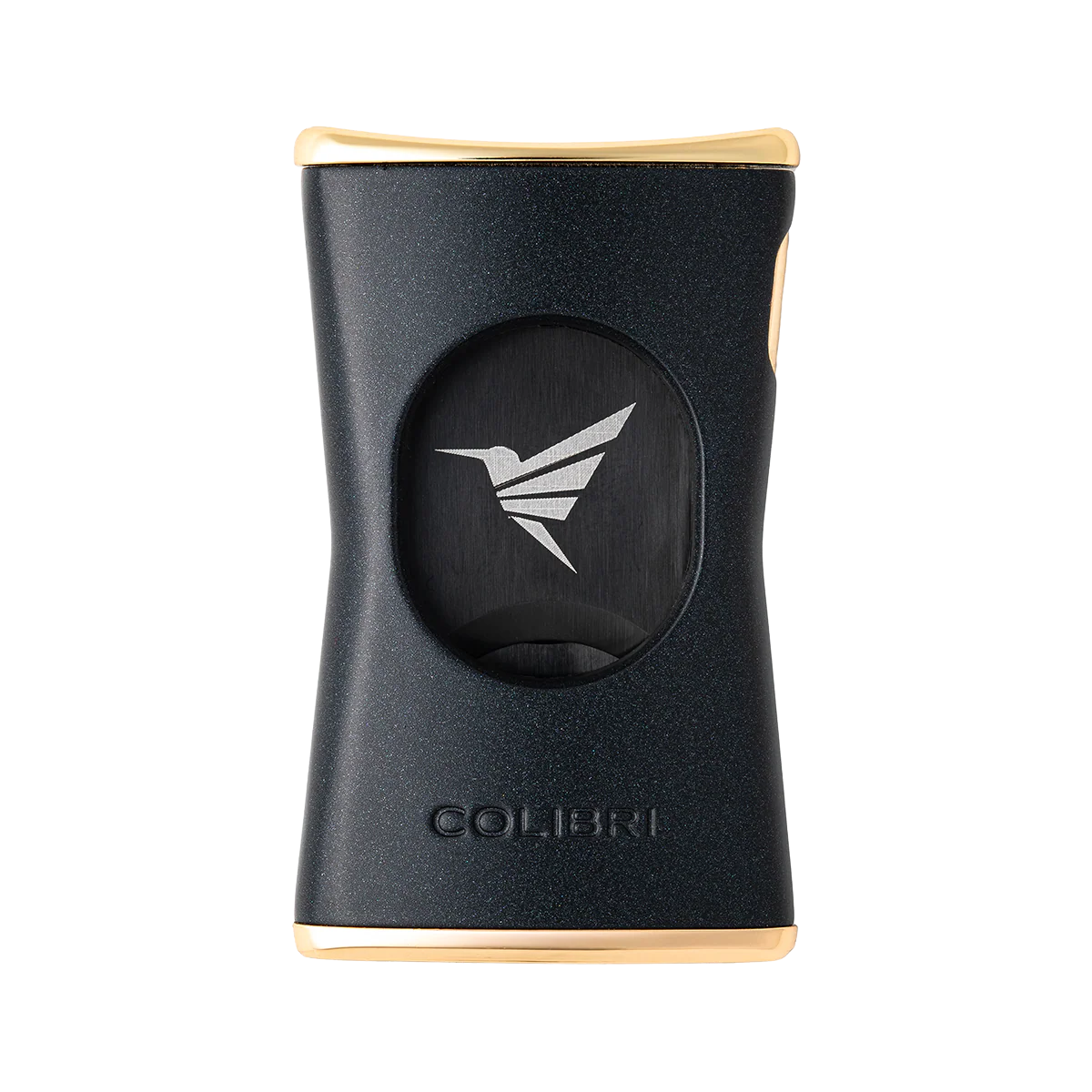 Colibri Slim Straight Cigar Cutter Black & Gold
