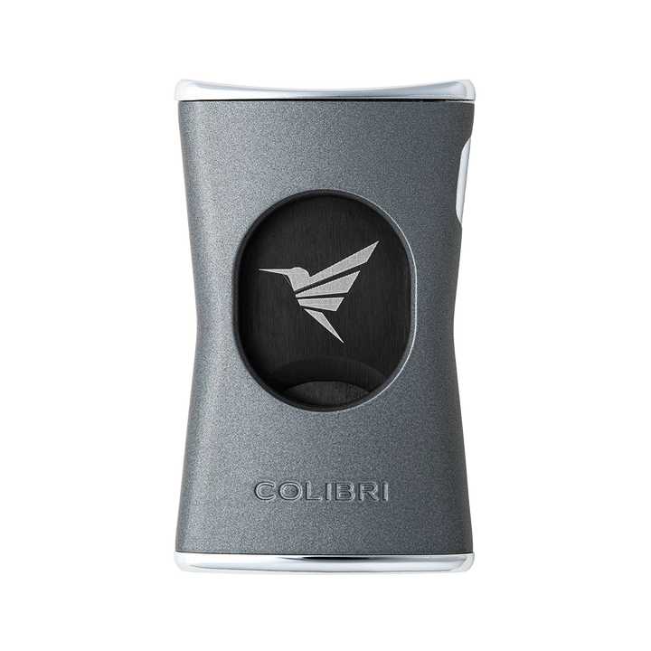 Colibri Slim Straight Cigar Cutter Charcoal