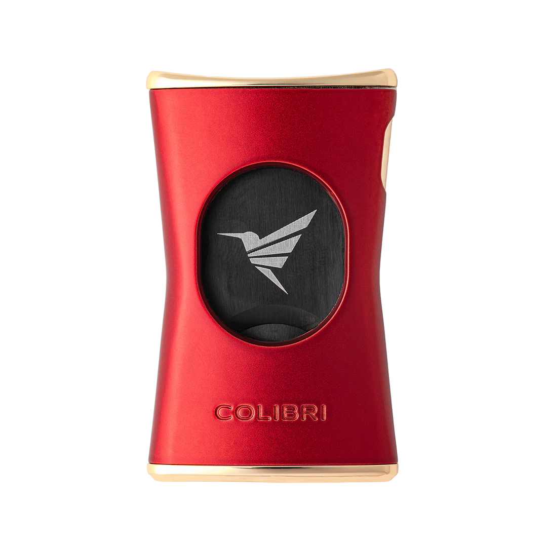 Colibri Slim Straight Cigar Cutter Red