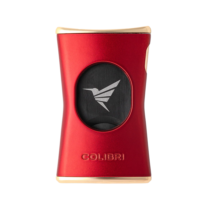 Colibri Slim Straight Cigar Cutter Red
