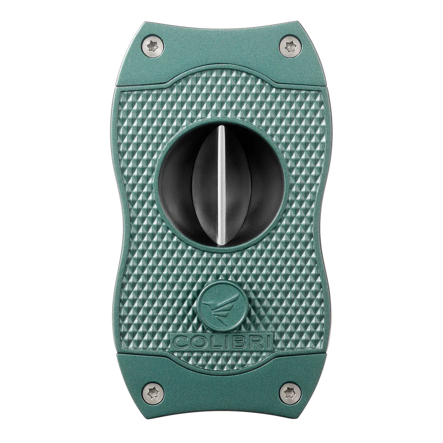 Colibri V Cut Diamond Green Cigar Cutter