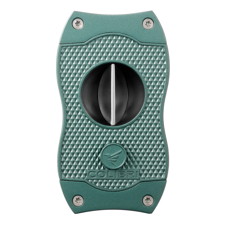 Colibri V Cut Diamond Green Cigar Cutter