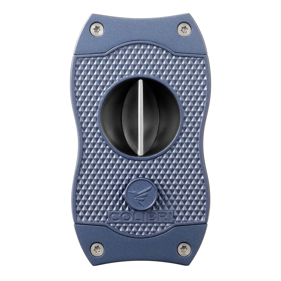 Colibri V Cut Diamond Navy Cigar Cutter