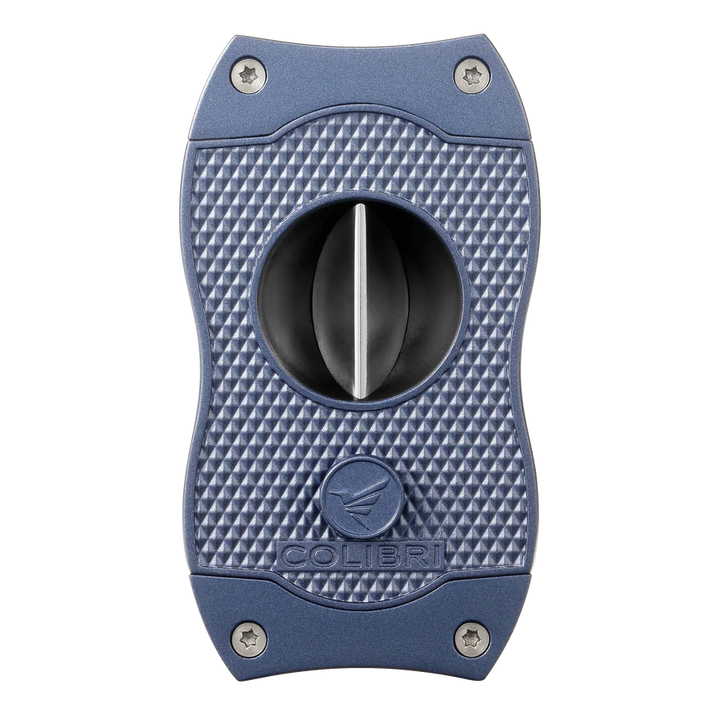 Colibri V Cut Diamond Navy Cigar Cutter