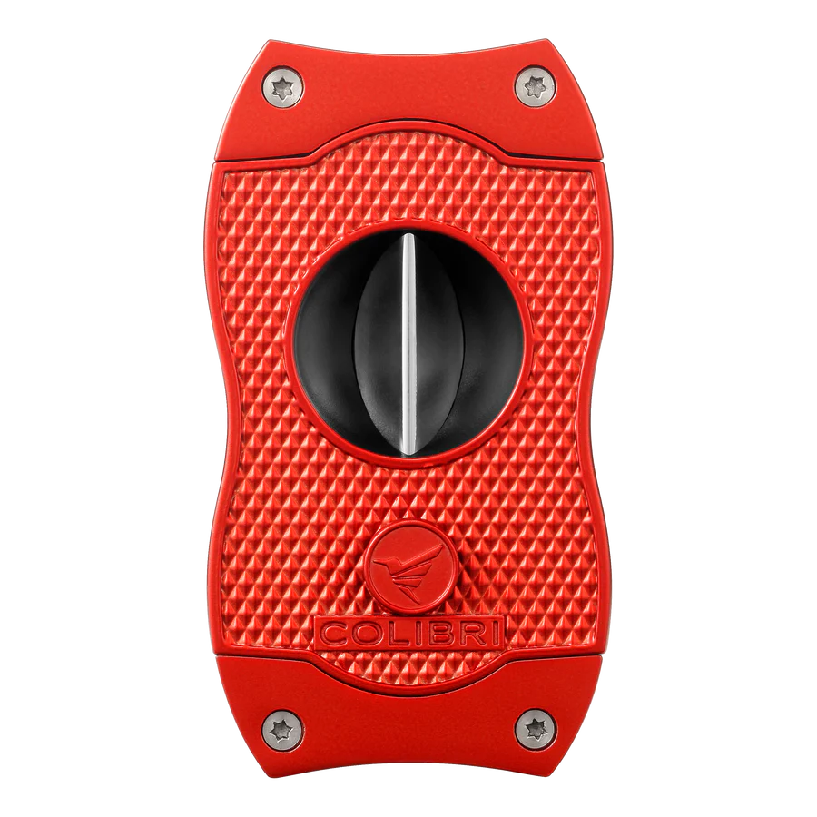 Colibri V Cut Diamond Red Cigar Cutter