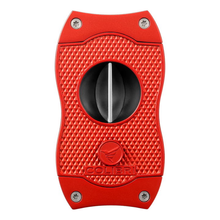 Colibri V Cut Diamond Red Cigar Cutter