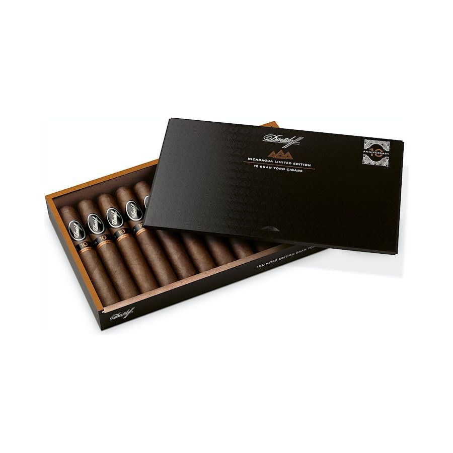 Davidoff Nicaragua 10 Year Anniversary Gran Toro Limited Edition box of 12