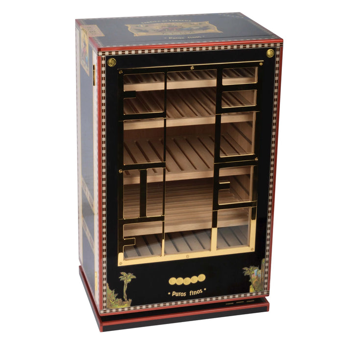 Elie Bleu Cigar Cabinet Alba Black Sycamore 150 Cigars