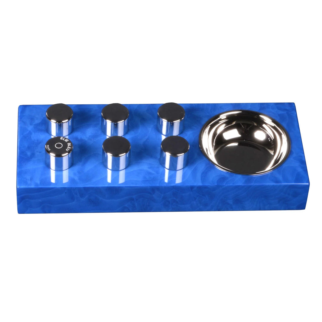 Elie Bleu Egoista Cigar Ashtray Madrona Burl