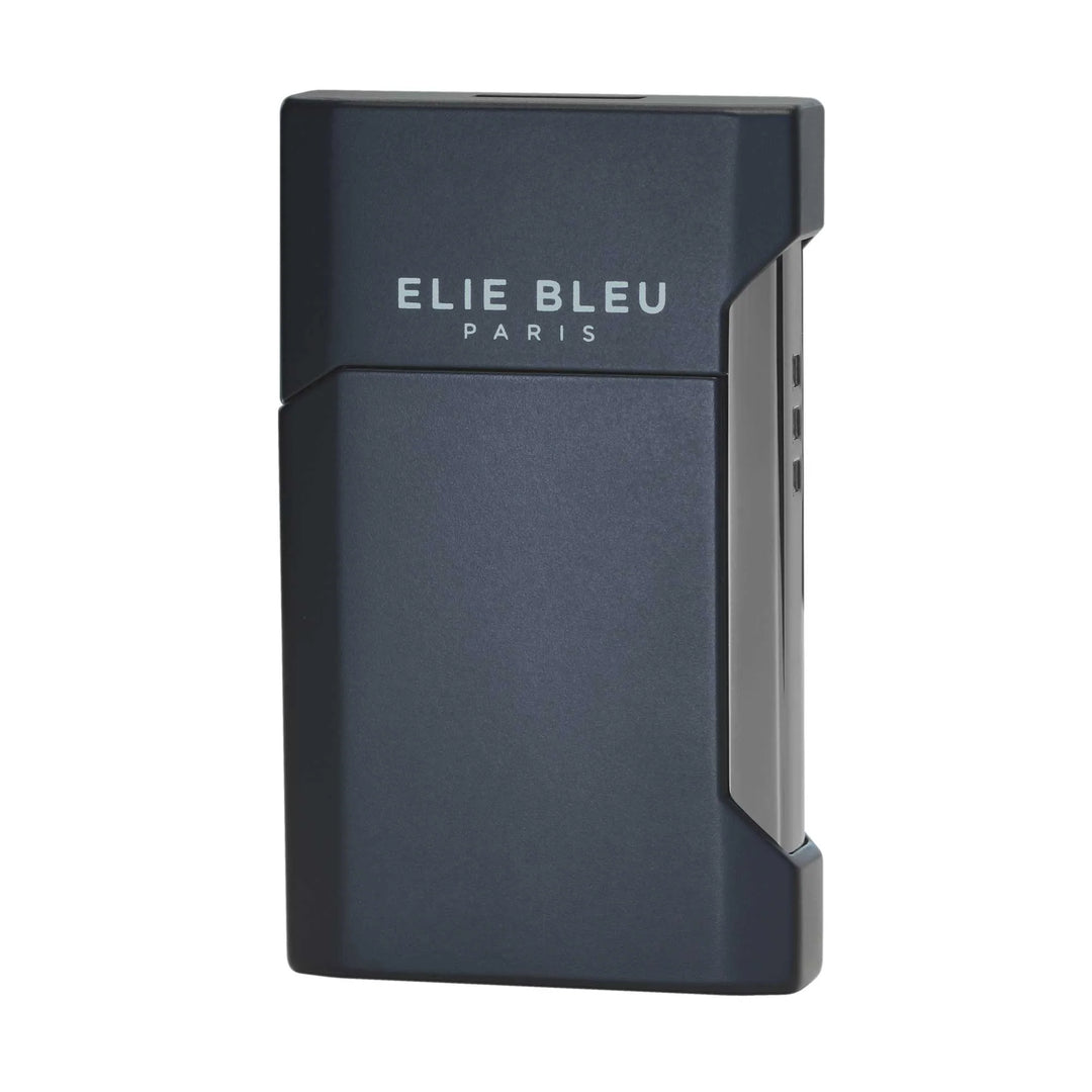 Elie Bleu J-12 "Plano" Matte Black Cigar Lighter
