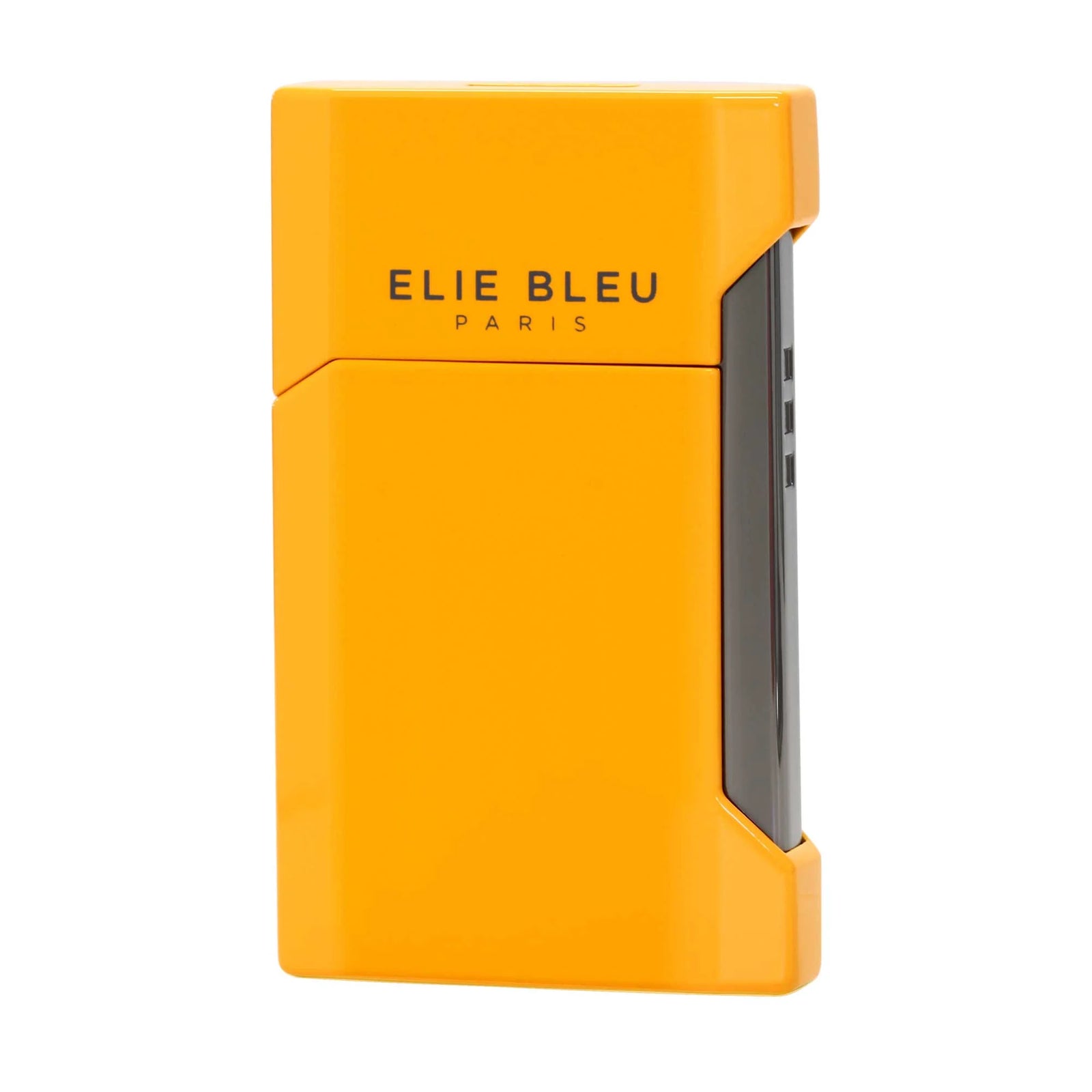 Elie Bleu J-12 "Plano" Yellow Lacquer Cigar Lighter