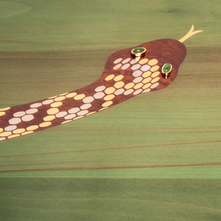 Elie Bleu Wooden Cigar Humidor Snake 250 Cigars