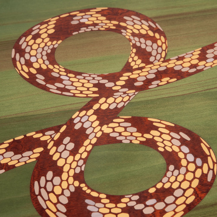 Elie Bleu Wooden Cigar Humidor Snake 250 Cigars