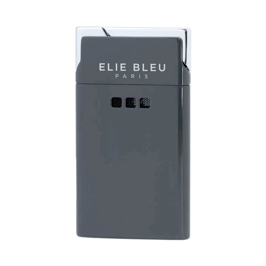 Elie Bleu J-15 Cigar Lighter Jet Flame Grey Lacquer Gunmetal