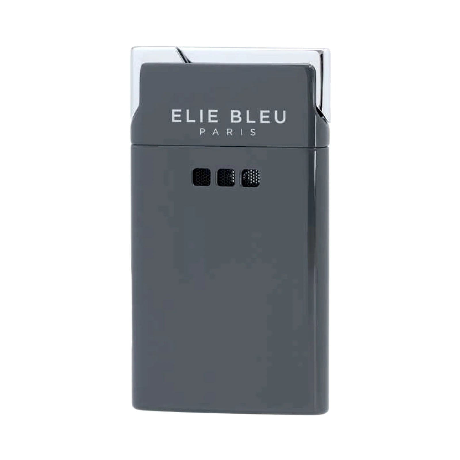 Elie Bleu J-15 Cigar Lighter Jet Flame Grey Lacquer Gunmetal