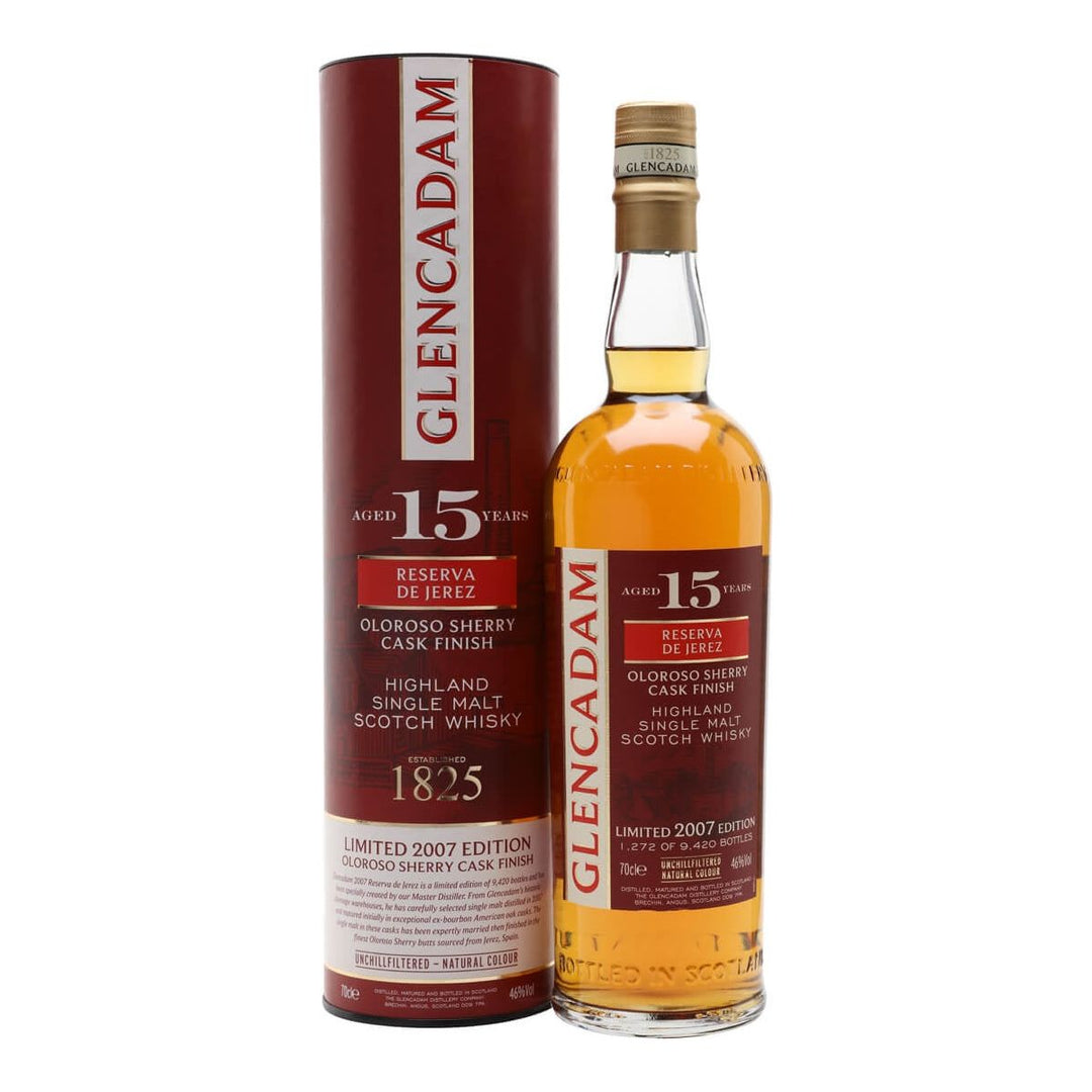 Glencadam 2007 15 Year Old Oloroso Sherry Cask Finish