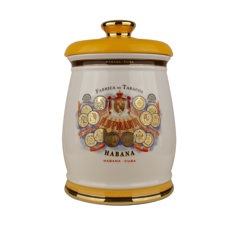 H. Upmann Porcelain Jar Cigar Humidor