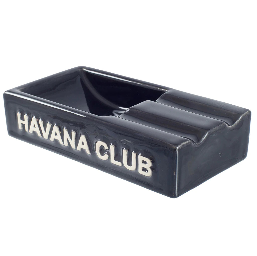 Havana Club Cigar Ashtray Black Double (Secundo)