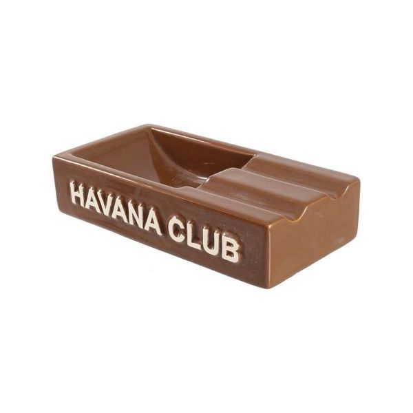 Havana Club Cigar Ashtray Brown Double (Secundo)