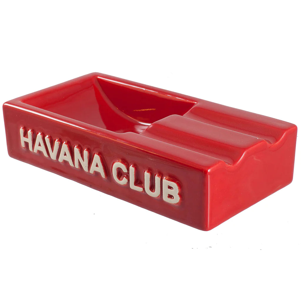 Havana Club Cigar Ashtray Red Double (Secundo)