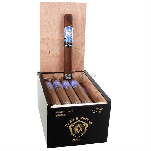 Hiram &amp; Salomon Master Mason Maduro Toro